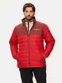 Odzież trekkingowa męska - Columbia Kurtka przejściowa Powder Lite™ II 2086964 Czerwony Regular Fit - miniaturka - grafika 1