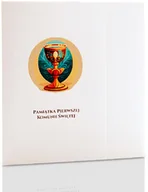 Pamiątka Pierwszej Komunii Świętej - Mini-Album Komunijny TS nowy kielich - zestaw: 2 zdjęcia 15x21 plus zakładka - miniaturka - grafika 1