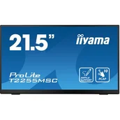 Monitory - IIYAMA Monitor 21.5 cala T2255MSC-B1  - miniaturka - grafika 1
