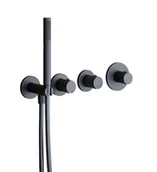 Baterie wannowe i prysznicowe - Paffoni Modular Box - Termostatyczna podtynkowa  bateria wannowa do obsługi dwóch wyjść wody, Warm Sunset MDE000NO - miniaturka - grafika 1