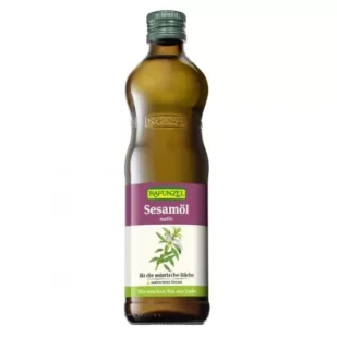 Rapunzel Olej sezamowy tłoczony na zimno 500 ml Bio - Olej spożywczy - miniaturka - grafika 1