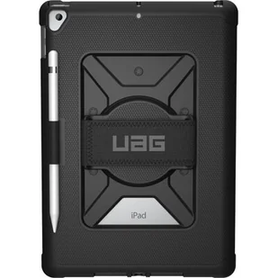 Urban Armor Gear Metropolis with Handstrap Etui Pancerne z Uchwytem na Dłoń do iPad 10.2" (2019) (Black) 12191LB14040 - Etui do tabletów - miniaturka - grafika 1