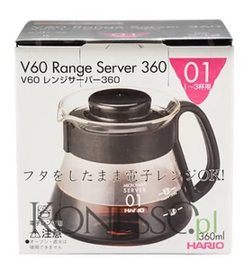 Hario V60 Range Server 360ml 1392-uniw - Dzbanki i imbryki - miniaturka - grafika 2