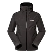 Kurtki męskie - Berghaus Męska kurtka Bramblfell GORE-TEX Interactive, szary prążek/kruczoczarny, 3XL - miniaturka - grafika 1