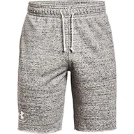 Spodenki damskie - Under Armour Męskie szorty UA Rival Terry, wygodne spodenki sportowe, sportowe krótkie spodnie z materiału French Terry - miniaturka - grafika 1