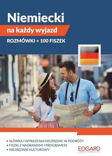 Niemiecki na każdy wyjazd Rozmówki + 100 fiszek - Książki obcojęzyczne do nauki języków - miniaturka - grafika 1