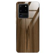 Etui i futerały do telefonów - Etui drewniane Samsung Galaxy S20 Ultra Premium Wood Brown Forestzone Glass - miniaturka - grafika 1