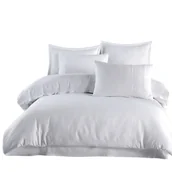 Pościel - Pościel satyna bawełniana z gipiurą(P) VALINOR 1/220x200 GUIPURE - miniaturka - grafika 1