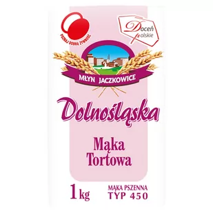 Młyn Jaczkowice Dolnośląska Mąka tortowa pszenna typ 450 1 kg - Woda - miniaturka - grafika 1