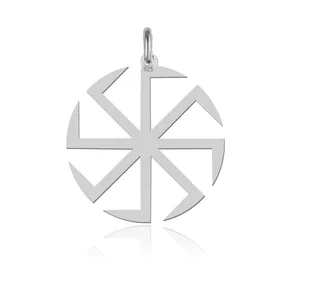 Srebrny wisiorek Słowiański Kołowrót Swarga Swarożyca Swarzyca II - Wisiorki Srebrny wisiorek Słowiański Kołowrót Swarga Swarożyca Swarzyca II - Wisiorki - miniaturka - grafika 1