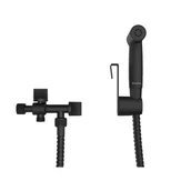 Zestawy prysznicowe - System bidetowy czarny do WC Essential Sensea - miniaturka - grafika 1