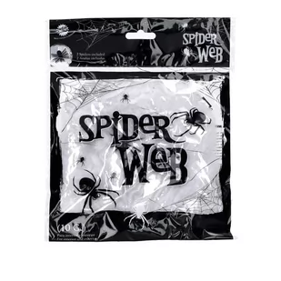 Guirca Dekoracja Pajęczyna Nylon biała GUIRCA 10 g GU16682 - Halloween - miniaturka - grafika 1