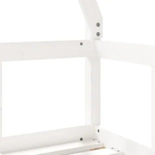 Rama łóżka dziecięcego, biała, 70x140 cm, drewno sosnowe Lumarko! - Łóżeczka i kojce Rama łóżka dziecięcego, biała, 70x140 cm, drewno sosnowe Lumarko! - Łóżeczka i kojce - miniaturka - grafika 8