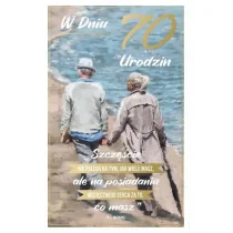 AbCard Kartka okolicznościowa Urodziny 70 P16 - Kartki okolicznościowe i zaproszenia - miniaturka - grafika 1