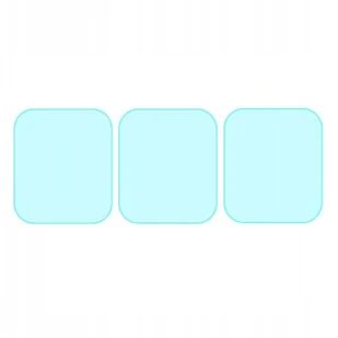 3x Szkło Hybrydowe 7H kwadrat/prostokąt (maks. 50X50mm) na ekran smartwatcha zegarka band na wymiar - apgo Smartwatch Protection Ochrona na ekran - Akcesoria do smartwatchy - miniaturka - grafika 1