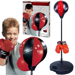 Gra zręcznościowa  zestaw bokserski mały bokser gruszka - Gry planszowe - miniaturka - grafika 1