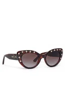 Okulary przeciwsłoneczne - Guess Okulary przeciwsłoneczne GU00163 Brązowy - miniaturka - grafika 1