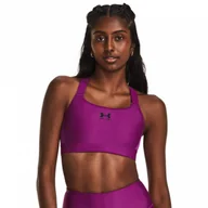 Bielizna sportowa damska - Biustonosz treningowy Under Armour UA HG Armour High - fioletowy - UNDER ARMOUR - miniaturka - grafika 1