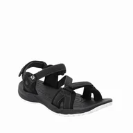 Sandały damskie - Sandały sportowe damskie Jack Wolfskin LAKEWOOD RIDE SANDAL W black / grey - 35,5 - miniaturka - grafika 1