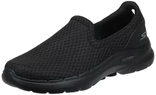 Skechers Męskie trampki Go Walk 6 Motley, Czarny materiał syntetyczny, 43 EU - Trampki męskie - miniaturka - grafika 1