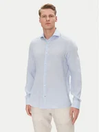 Koszule męskie - JOOP! Koszula 17 JSH-146Pai-W 30046075 Niebieski Slim Fit - miniaturka - grafika 1