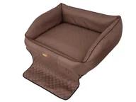 Legowiska dla psów - Legowisko Dla Psa, Royal Trunk, 110 X 100Cm, Jasny Brąz - miniaturka - grafika 1
