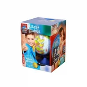 Materiały pomocnicze dla uczniów - Pakiet Globus + Atlas geograficzny świata Praca zbiorowa - miniaturka - grafika 1