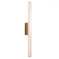 Lampy ścienne - Ścienny kinkiet Fayette W0368 Maxlight LED 6W 3000K tuba IP44 złota - miniaturka - grafika 1