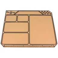 Akcesoria do noży - Mata serwisowa do montowania noży Turq Gear Desert Sand/Black - miniaturka - grafika 1