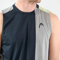 Koszulki sportowe męskie - Koszulka bez rękawów męska TANK TOP PADEL - miniaturka - grafika 1
