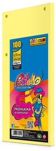 Pastello Przekładka do segregatora 13 A4 100k It160 żółta - Wkłady do segregatora - miniaturka - grafika 1
