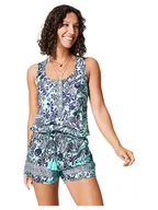 Kombinezony - Ipanima Kombinezon w kolorze turkusowo-granatowym - miniaturka - grafika 1