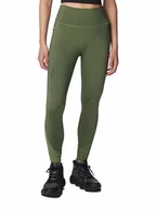 Spodnie sportowe damskie - Columbia Legginsy sportowe "Cirque River™" w kolorze khaki - miniaturka - grafika 1