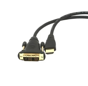 Gembird KABEL HDMI(M)->DVI-D(M)(18+1) 1.8M SINGLE LINK POZŁACANE STYKI (1_153913) - Kable komputerowe i do monitorów - miniaturka - grafika 3