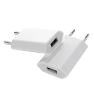 Części i akcesoria do laptopów - Ładowarka Sieciowa Zasilacz USB 5W 1A iPhone / iPod / Apple Watch (White) - miniaturka - grafika 1