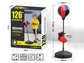 Zabawki interaktywne dla dzieci - WOREK BOKSERSKI GRUSZKA RĘKAWICE BOKSERSKIE ZESTAW DZIECI BOKSU - miniaturka - grafika 1