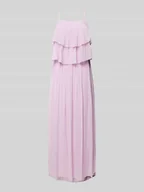 Sukienki - Długa sukienka z falbanami model ‘CHIFFON’ - miniaturka - grafika 1