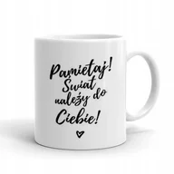 Kubki - Kubek Biały na Prezent Urodziny MOTYWUJĄCE Wzory - miniaturka - grafika 1