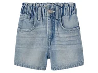 Spodnie i spodenki dla dziewczynek - lupilu® Spodenki dziecięce jeansowe z bawełny (Jasnoniebieski, 98/104) - miniaturka - grafika 1