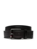 Paski - Tommy Hilfiger Pasek Męski Casual Leather 3.5 AM0AM12066 Brązowy - miniaturka - grafika 1