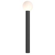 Lampy ogrodowe - Stojąca lampa zewnętrzna Bold O598FL-01B Maytoni ball słupek IP54 czarny - miniaturka - grafika 1