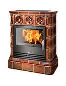 Piece wolnostojące - ABX Piec kaflowy Skotia Brązowy - miniaturka - grafika 1