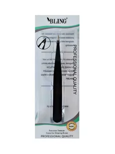 Bling, Professional, Pęseta do brwi BL-33 - Akcesoria i kosmetyki do stylizacji brwi - miniaturka - grafika 1