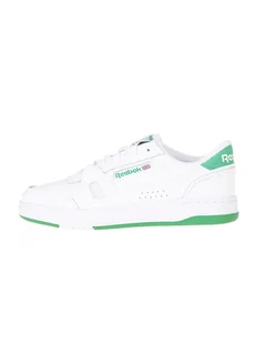 Reebok Skórzane sneakersy w kolorze biało-zielonym - Trampki męskie - miniaturka - grafika 1