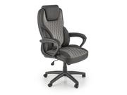 Fotele i krzesła biurowe - Fotel biurowy GANDALF szary/czarny - miniaturka - grafika 1