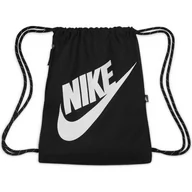 Plecaki worki - Nike, Worek Plecak Nike Heritage Drawstring Bag, DC4245 010 - miniaturka - grafika 1