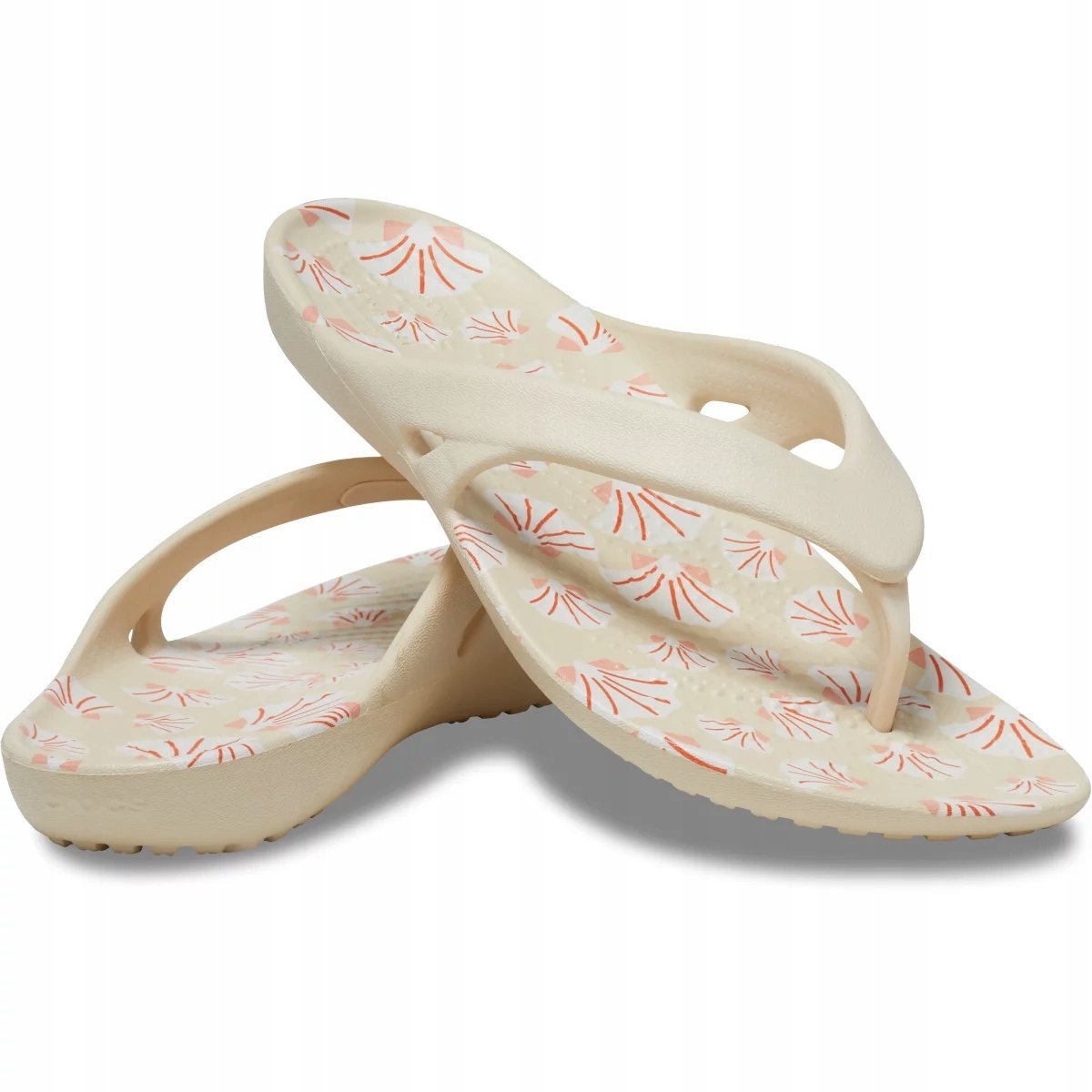 Japonki Klapki Damskie Crocs Kadee Graphic II 204231 Flip 36-37