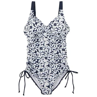 Damski strój kąpielowy Regatta Alinae Swim Costume Rozmiar: XL / Kolor: biały/niebieski - Stroje kąpielowe - miniaturka - grafika 1