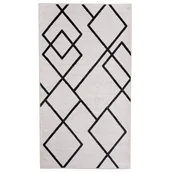 Dywany - Dywan drukowany KOGA fake mink 80 x 140 cm biały - miniaturka - grafika 1