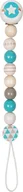 Lornetki - Heimess Zawieszka do smoczka turkusowa gwiazdka 765830 - miniaturka - grafika 1